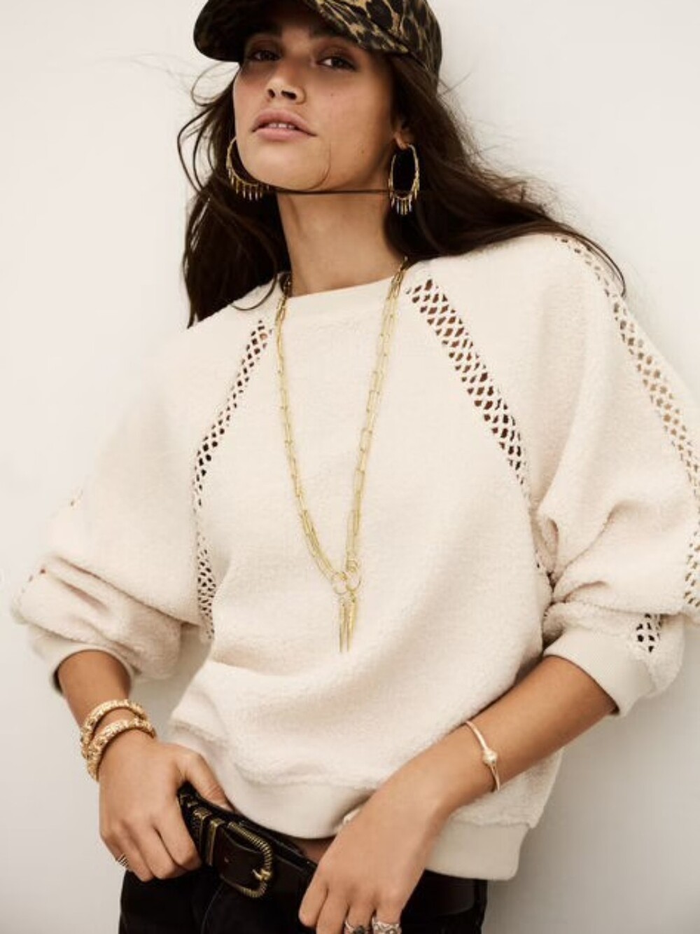 Ba&sh SWEET round neck sweatshirt